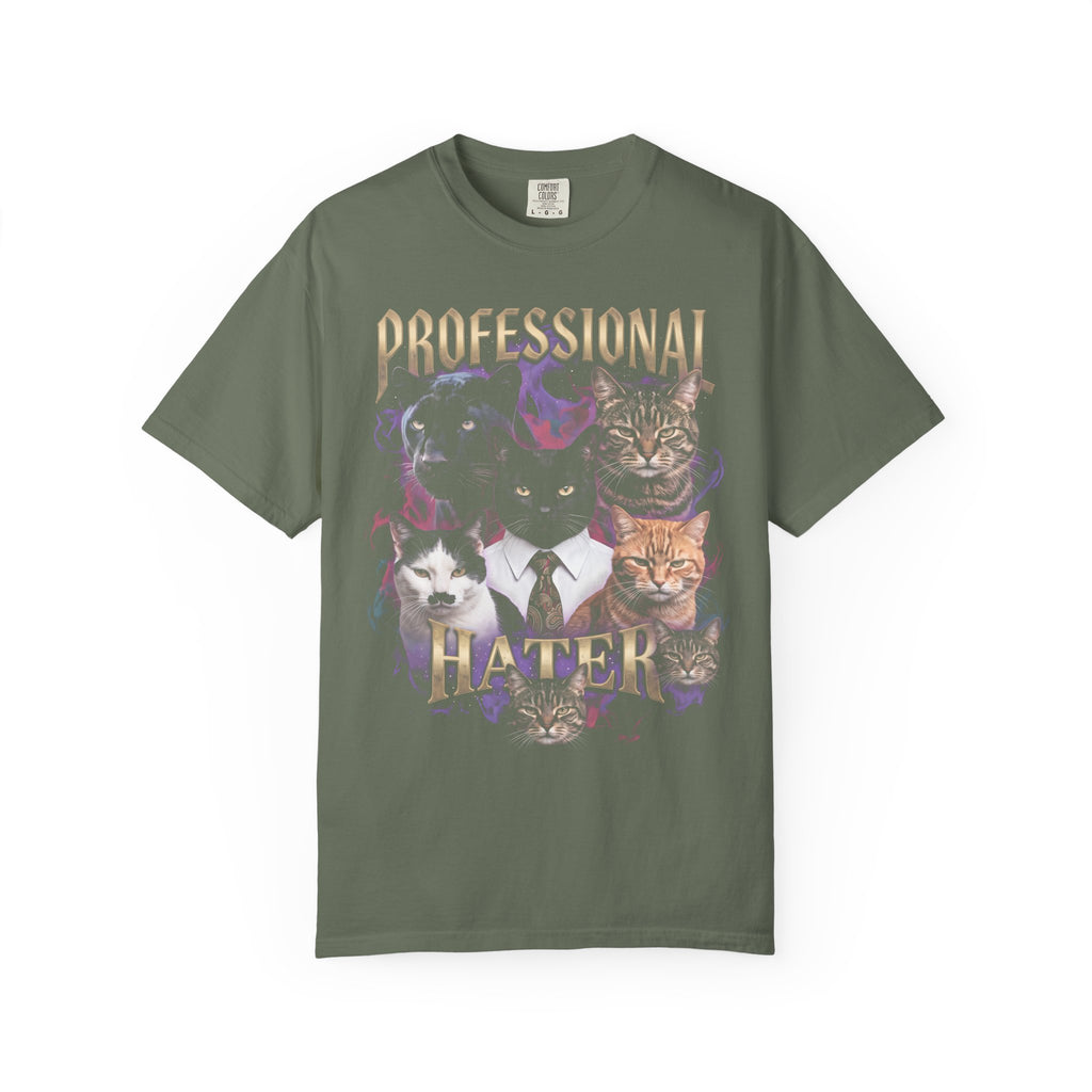 Professional Hater Classic Tee | Business Cat | 90s Bootleg