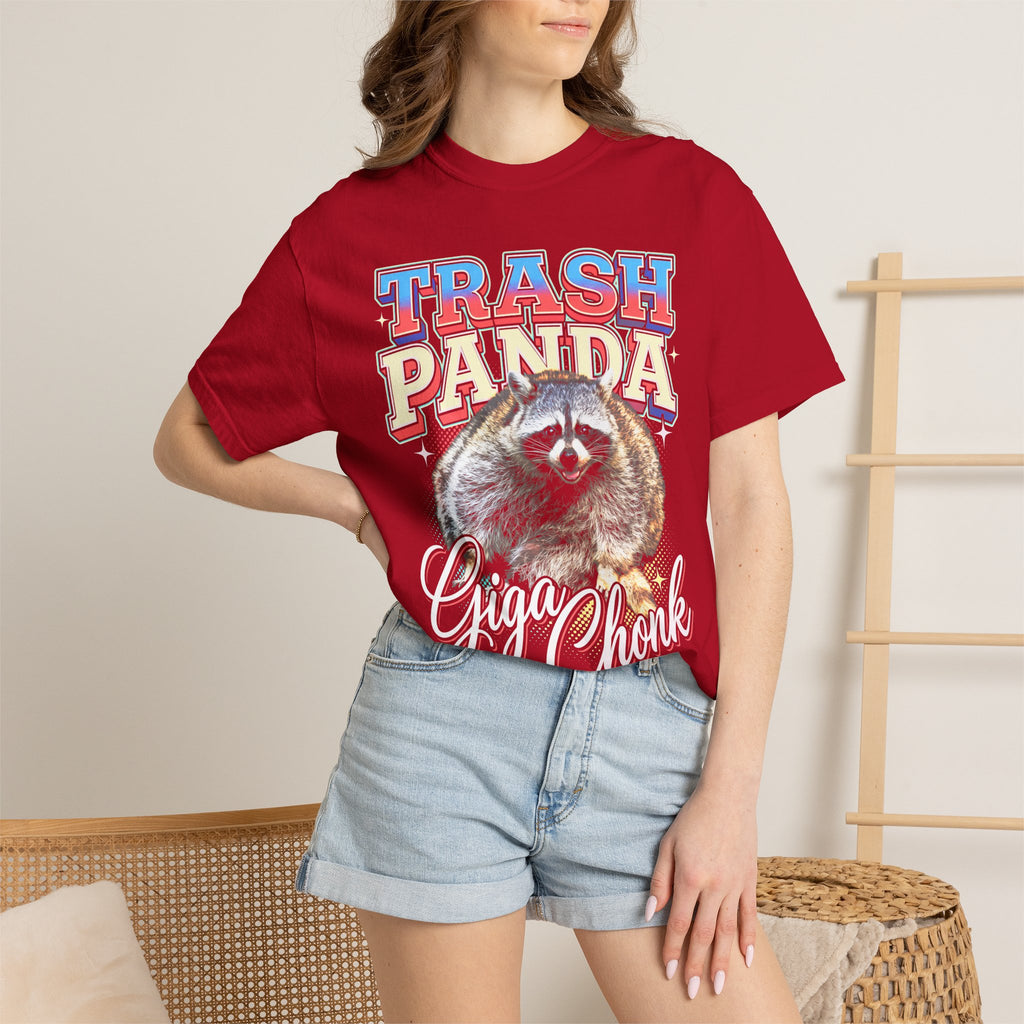Trash Panda Giga Chonk Raccoon Classic Tee | Fat Animal Meme