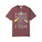 Feminism Two Headed Dragon Classic Tee | Fantasy Art | Power