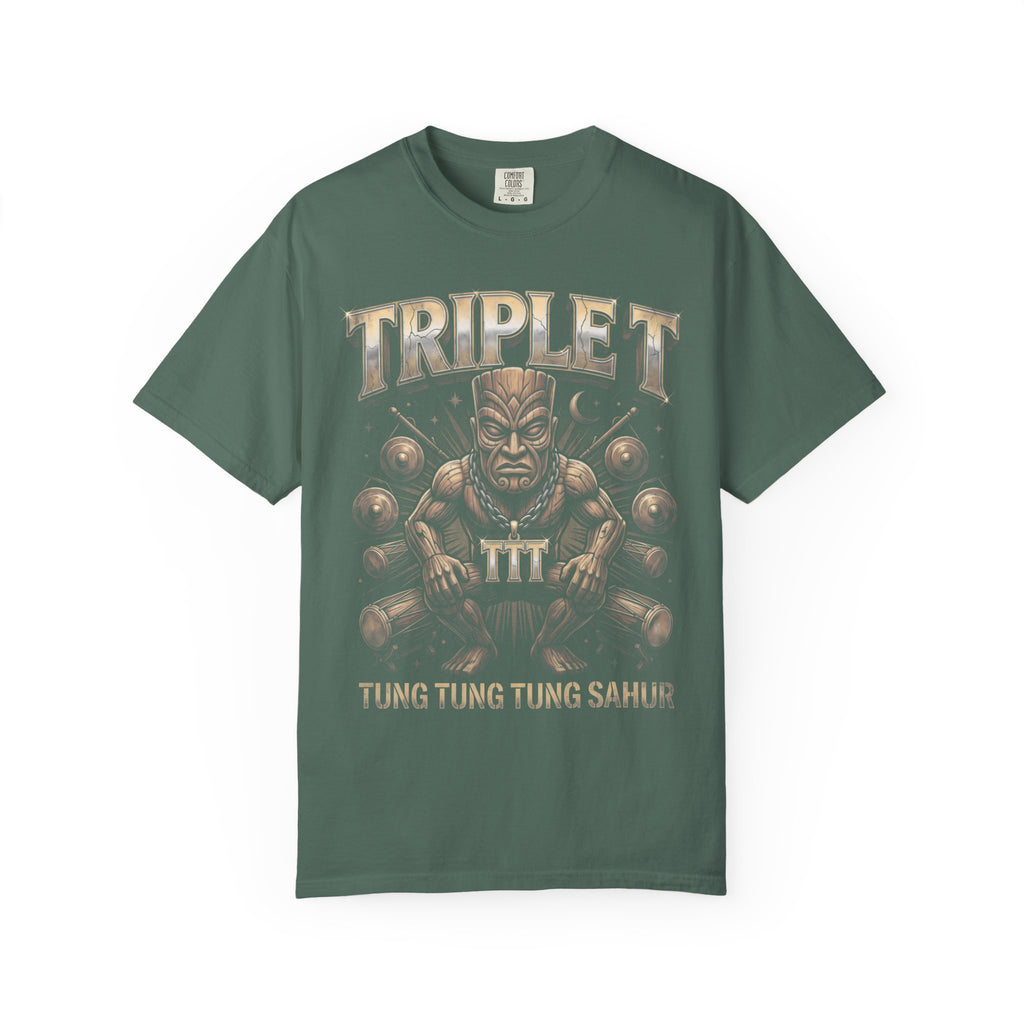 Tung Tung Tung Sahur Classic Tee | Tiki Indonesian Art