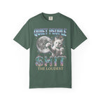 Quiet People Shit The Loudest Classic Tee | White Cat Space