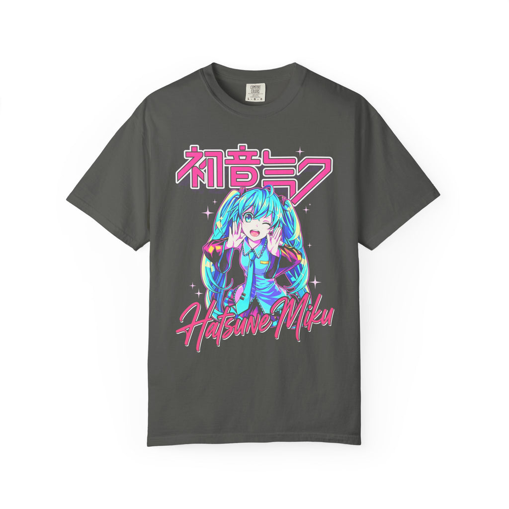 Teal Twin Tail Virtual Singer Classic Tee | Kawaii Anime Pop