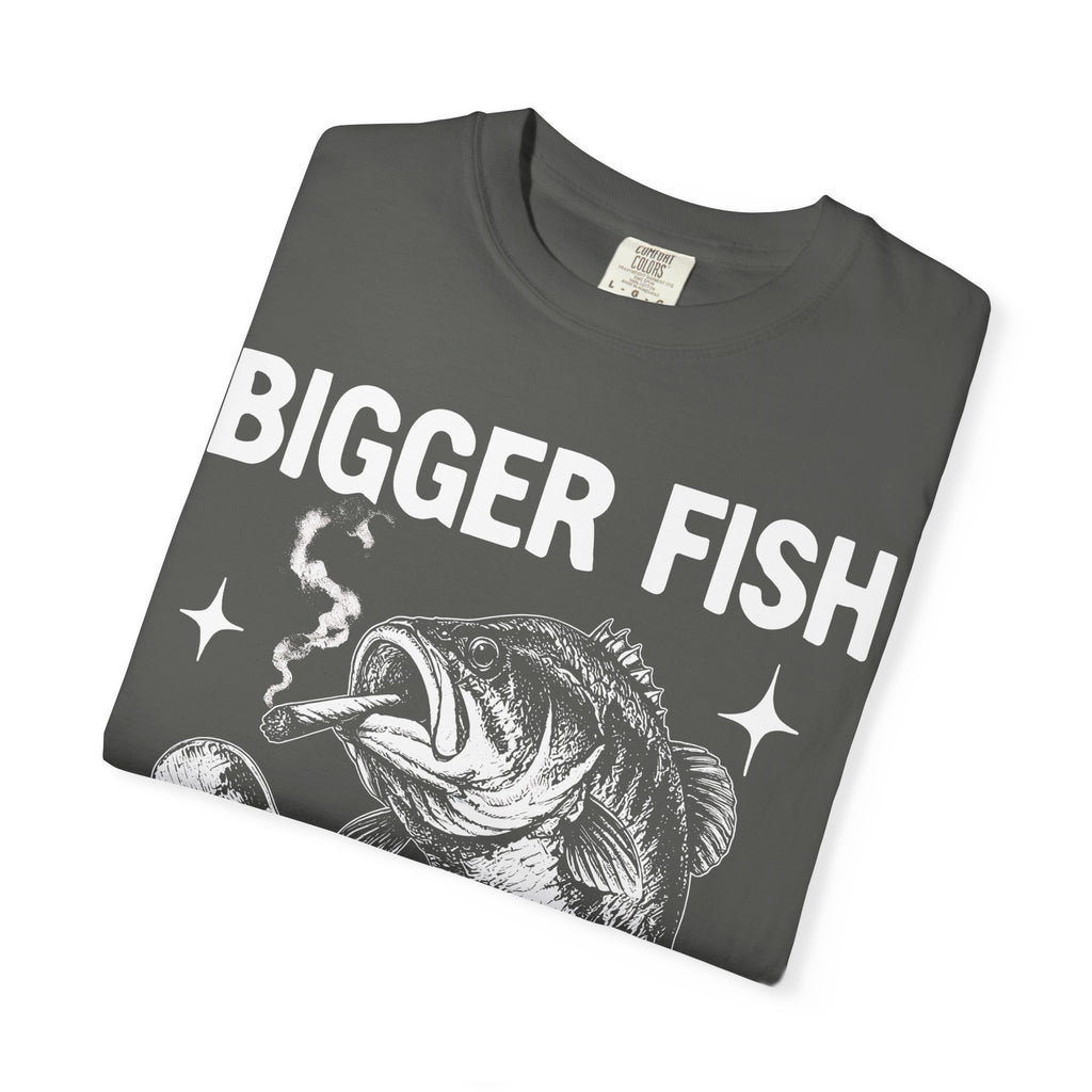 Bigger Fish Gets Fried Classic Tee | Funny Skater | Fish Meme
