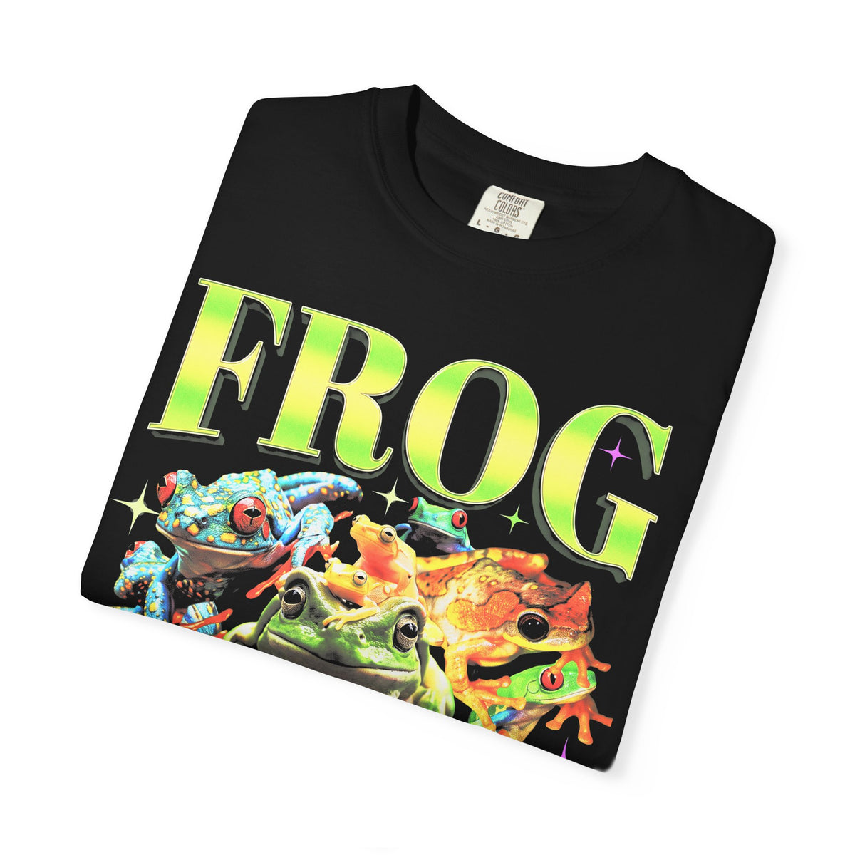 Frog Animal Lover Nature Classic Tee | 90s Vintage Faded