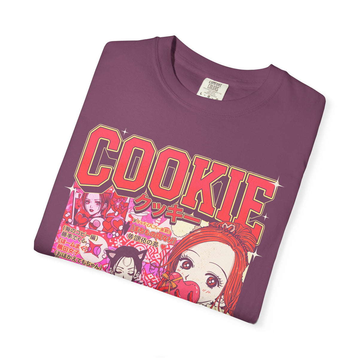 Cookie Japanese Manga Classic Tee | 90s Vintage | Retro Gift