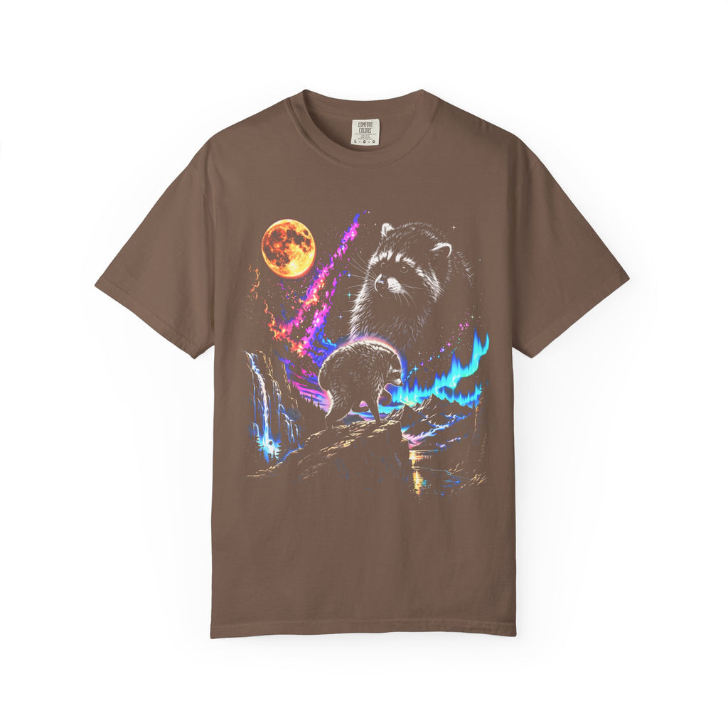 Raccoon Galaxy Classic Tee | 90s Vintage | Space Gift