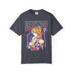 Gothic Manga Girl Skeleton Classic Tee | Dark Retro Horror