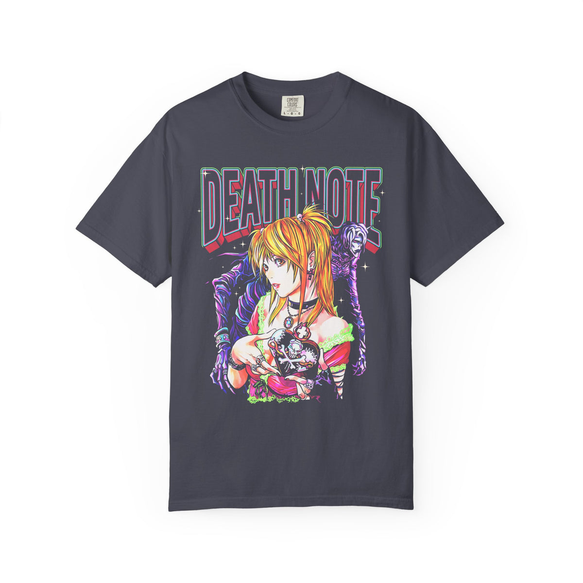 Gothic Manga Girl Skeleton Classic Tee | Dark Retro Horror
