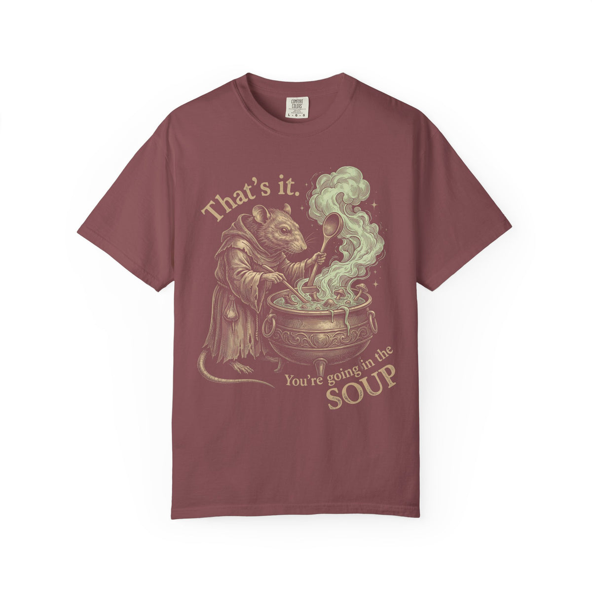 You're Going In The Soup Classic Tee | Wizard Rat Meme