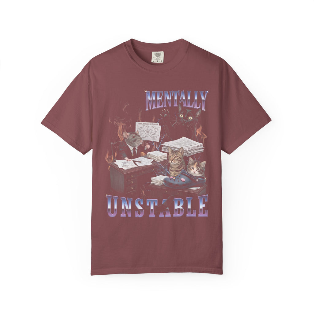 Mentally Unstable Business Rat Classic Tee | Chaos Cat | Absurdist