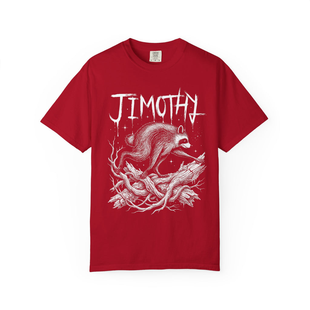 Jimothy Raccoon Classic Tee | Gothic Mystical | Detailed Branch