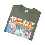Neko Alley Squad Classic Tee | Anime Cat Girl | Retro Graphic