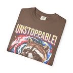 Unstoppable Overthinking Raccoon Classic Tee | 90s Funny Gift