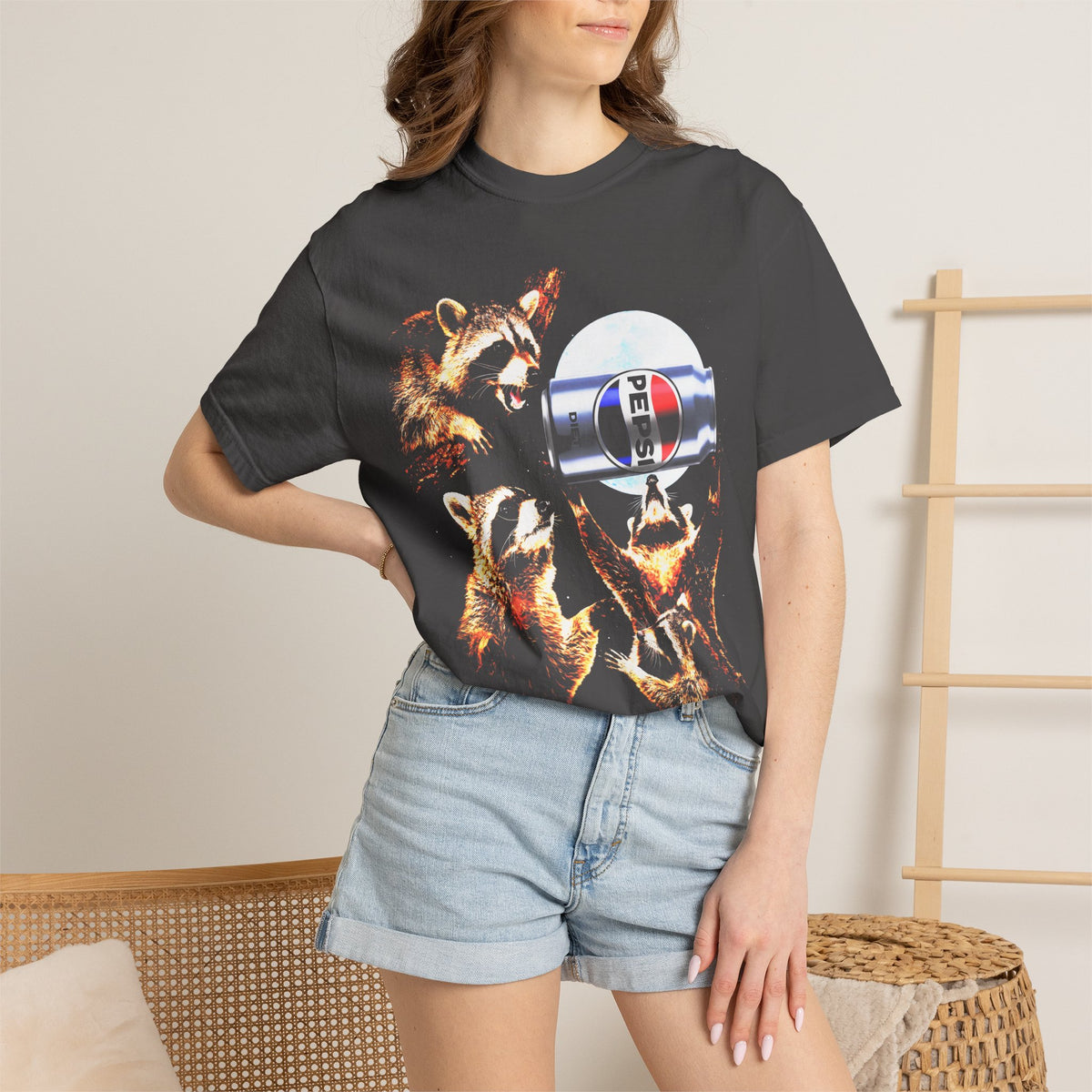 Raccoon Diet Pepsi Classic Tee | 90s Vintage | Funny Gift
