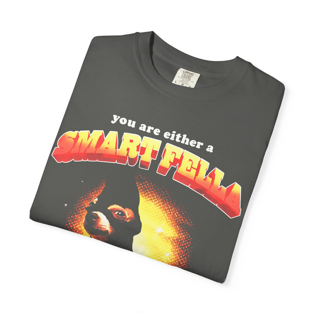 Smart Fella Or Fart Smella Classic Tee | Funny Meme Gift