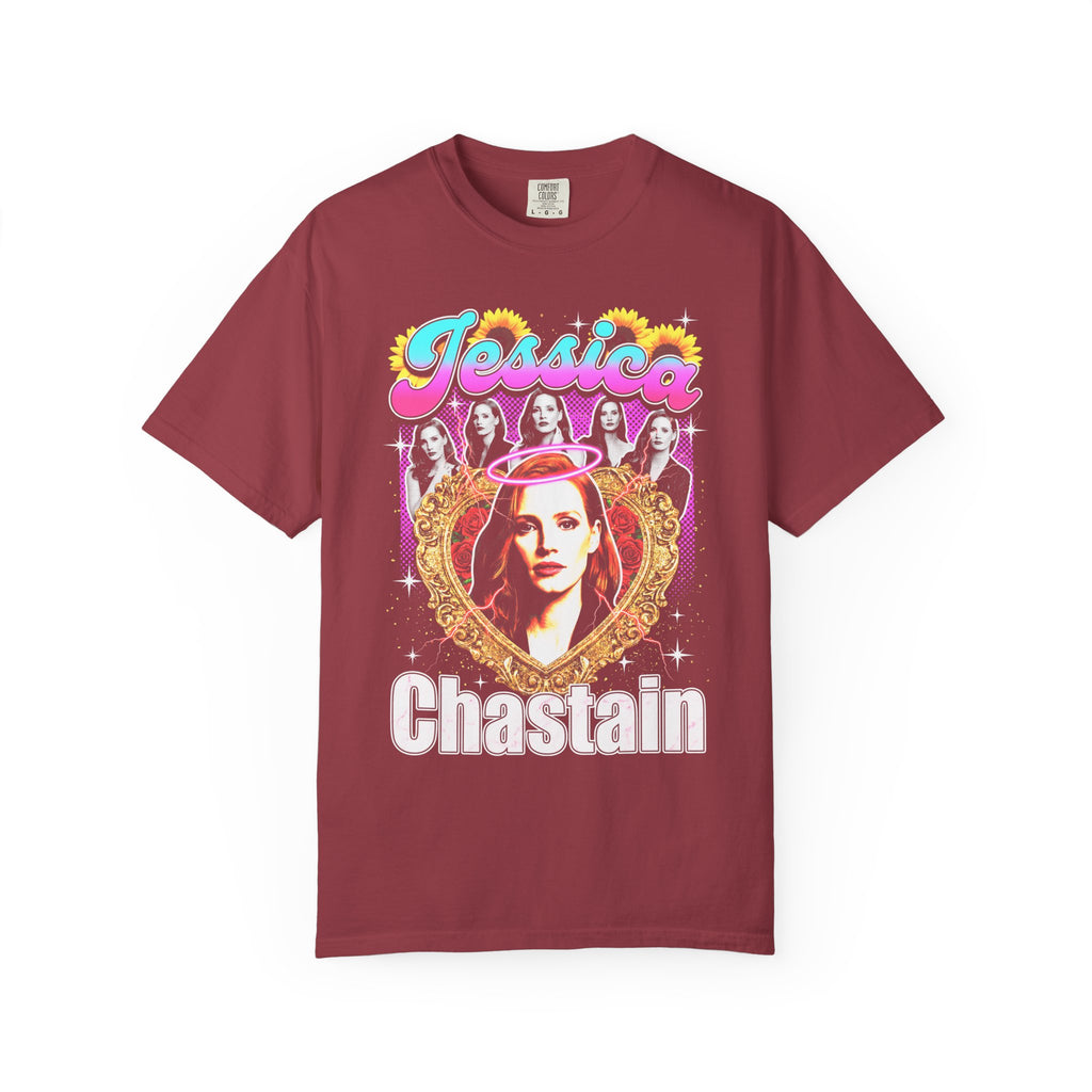 Jessica Chastain Classic Tee | 90s Graphic | Bootleg Style