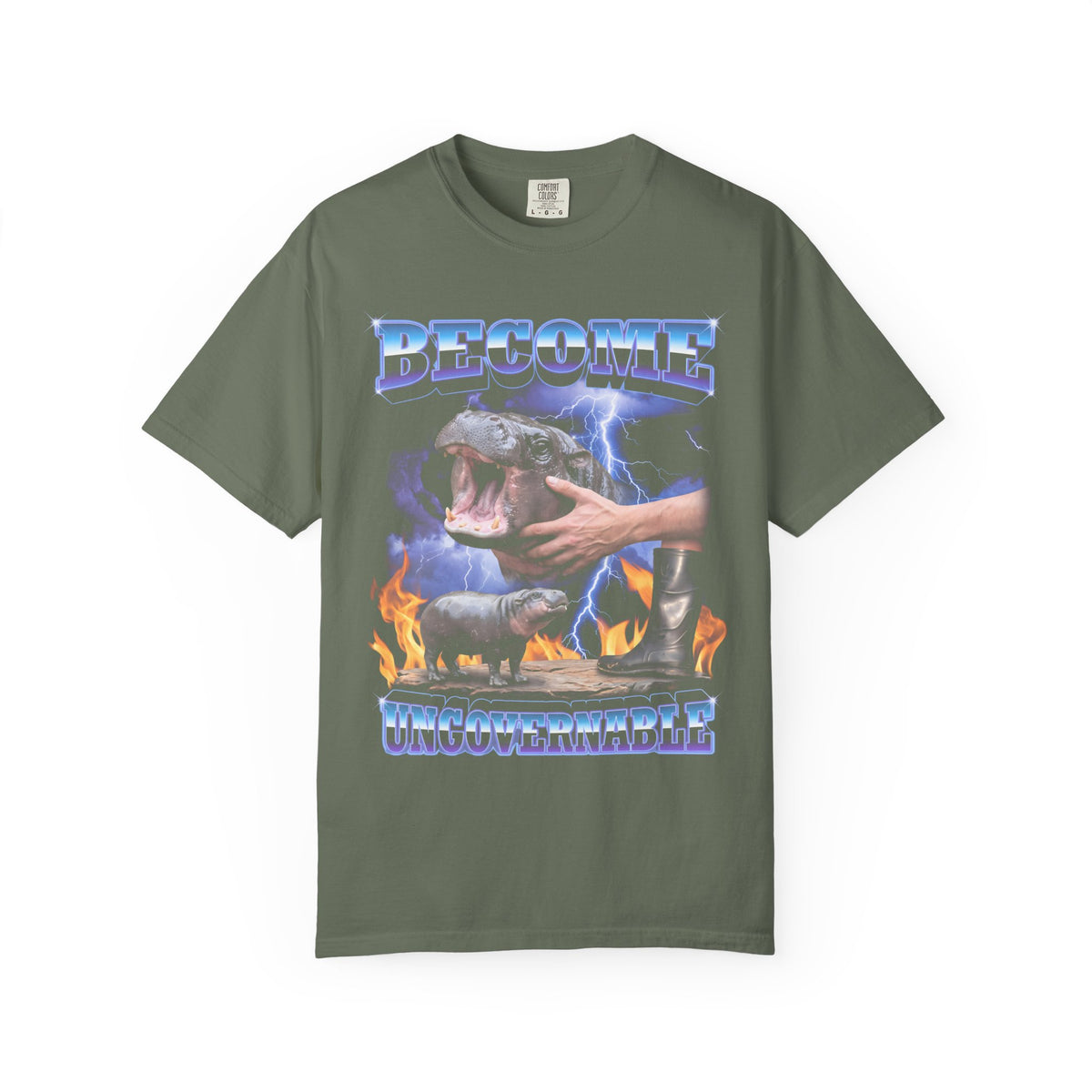 Become Ungovernable Classic Tee | Moo Deng | Funny Meme