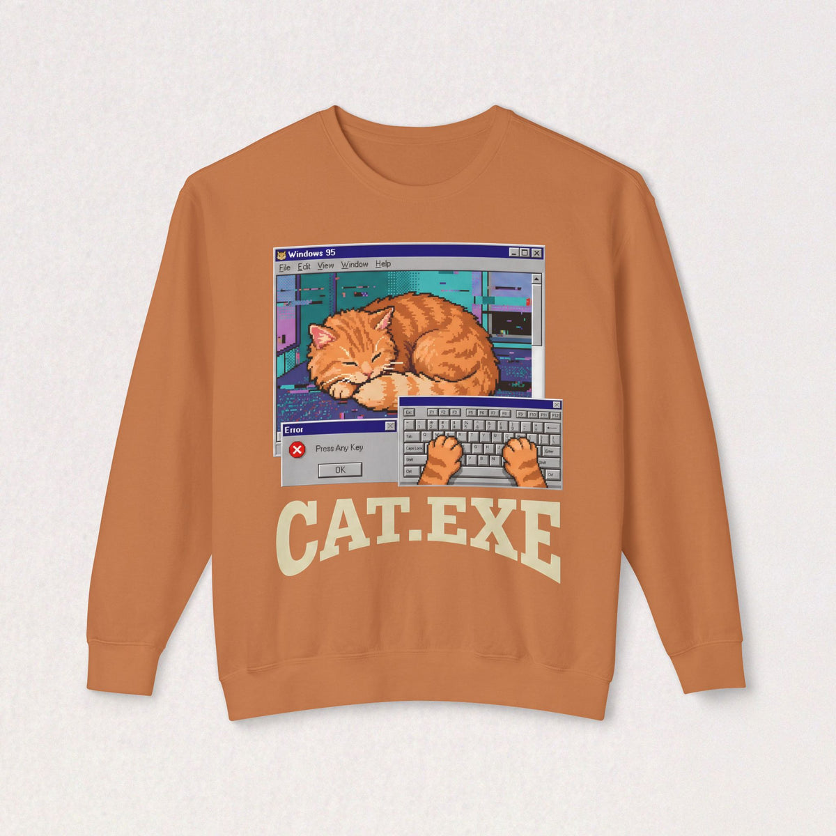 CAT.EXE Unisex Sweatshirt