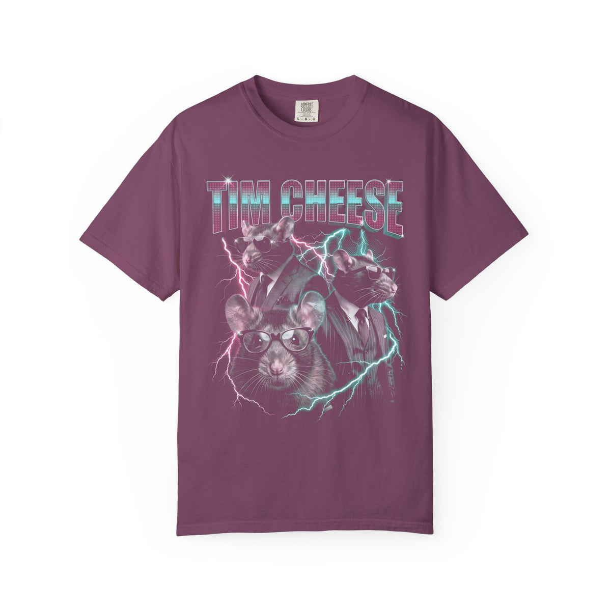 Tim Cheese Rat Boss Classic Tee | 90s Retro Bootleg Art
