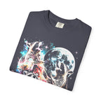 Space Raccoon Moon Classic Tee | Vintage Retro | Sci-Fi Gift