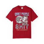 Quiet People Shit The Loudest Classic Tee | White Cat Space