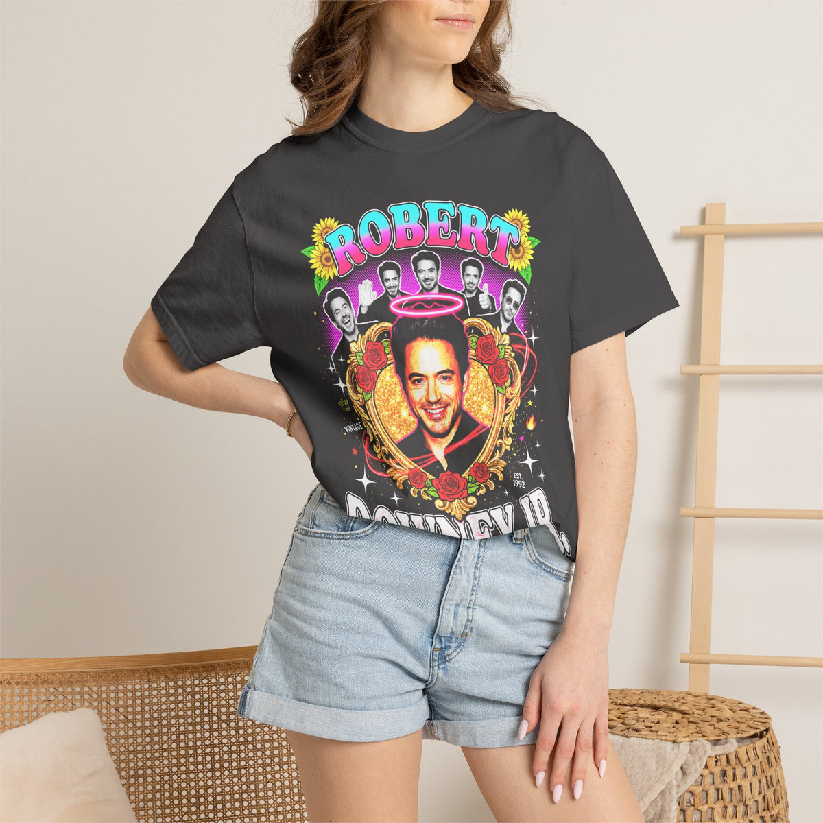 Robert Downey Jr Classic Tee | Est 1992 | Retro Actor Gift