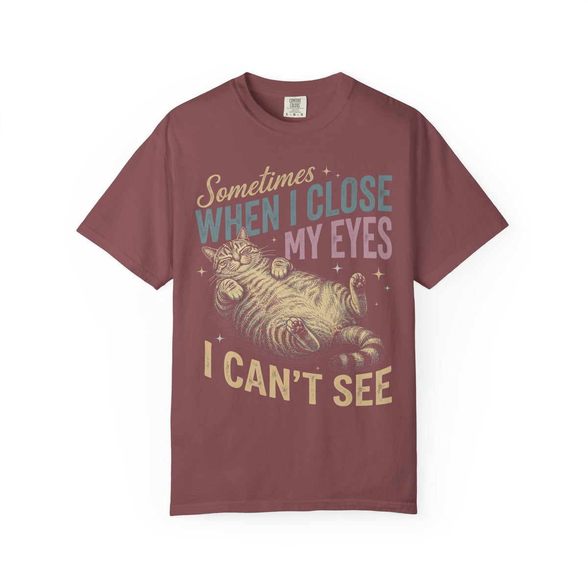 When I Close My Eyes Classic Tee | Funny Cat | Relatable