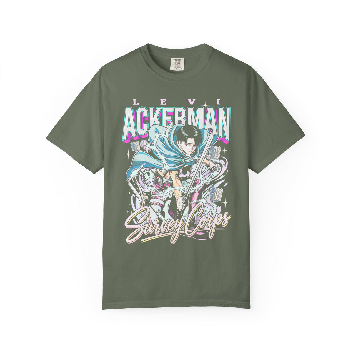 Dark Fantasy Soldier Swordsman Classic Tee | 90s Vintage