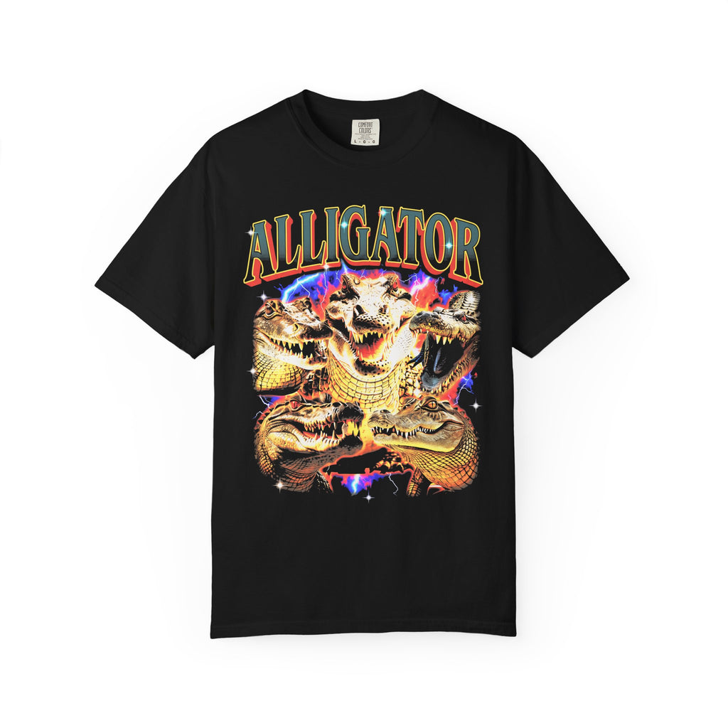 Vintage Alligator Classic Tee | 90s Graphic | Crocodile Gift
