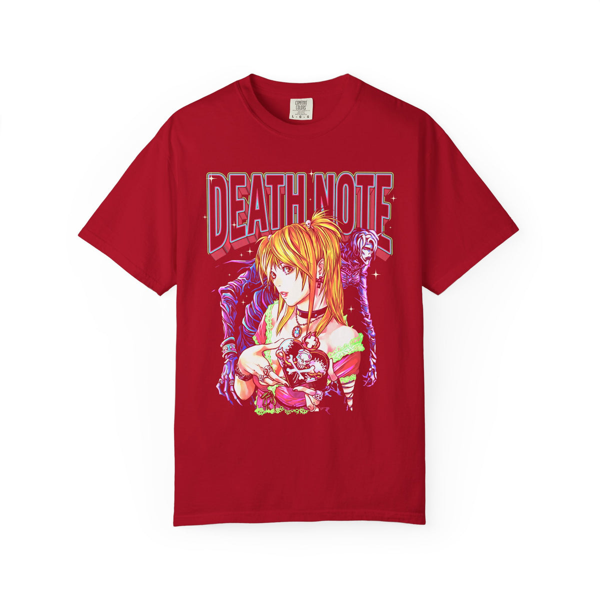 Gothic Manga Girl Skeleton Classic Tee | Dark Retro Horror