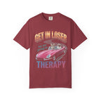 Get In Loser Therapy Classic Tee | Two Cats | Mental Health