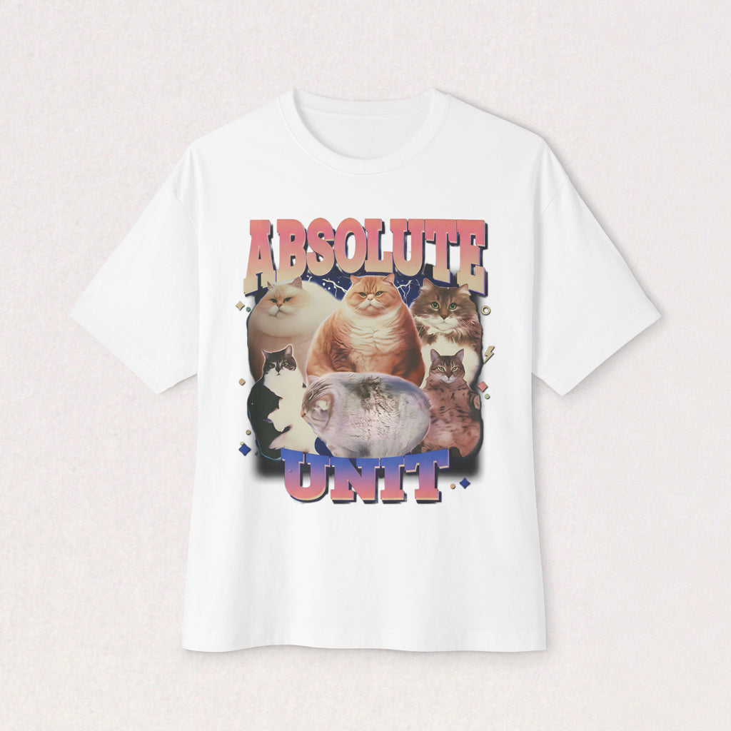 Absolute Unit Unisex Boxy Tee | Funny Vintage Meme Streetwear Shirt