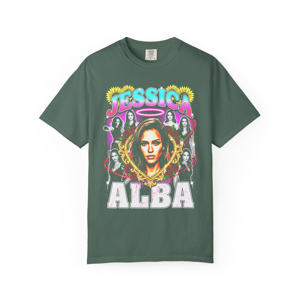 Jessica Alba Classic Tee | 90s Graphic Style | Retro Bootleg