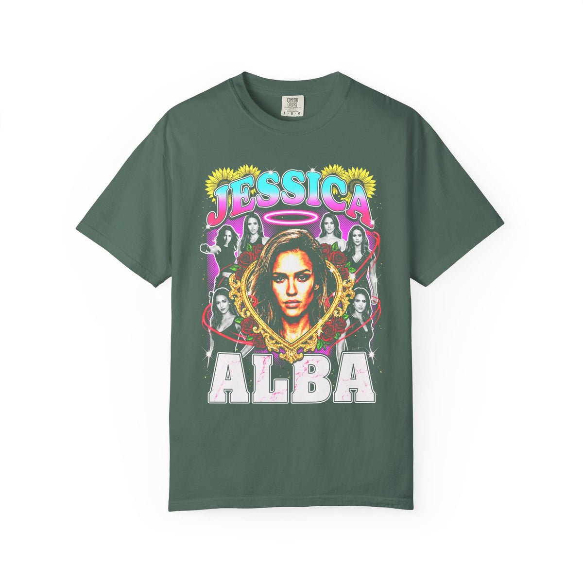 Jessica Alba Classic Tee | 90s Graphic Style | Retro Bootleg