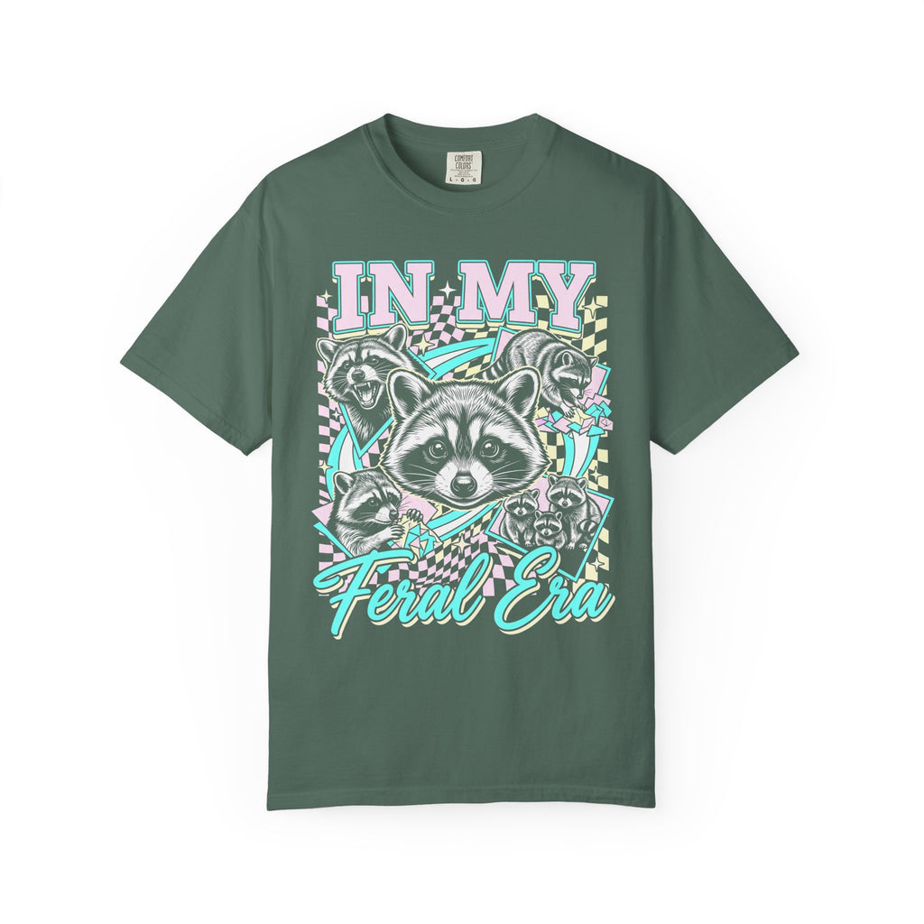 In My Feral Era Raccoon Classic Tee | 90s Vintage | Graphic