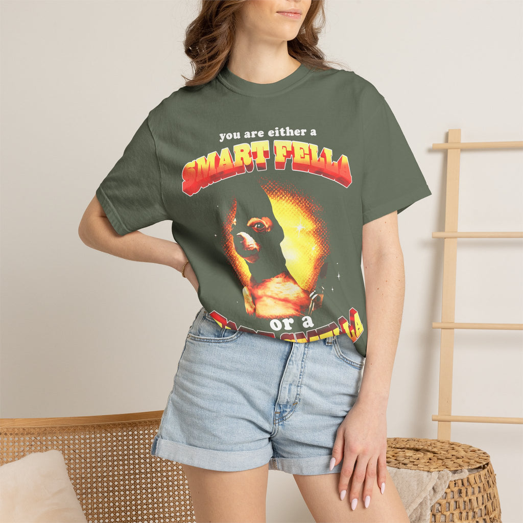 Smart Fella Or Fart Smella Classic Tee | Funny Meme Gift