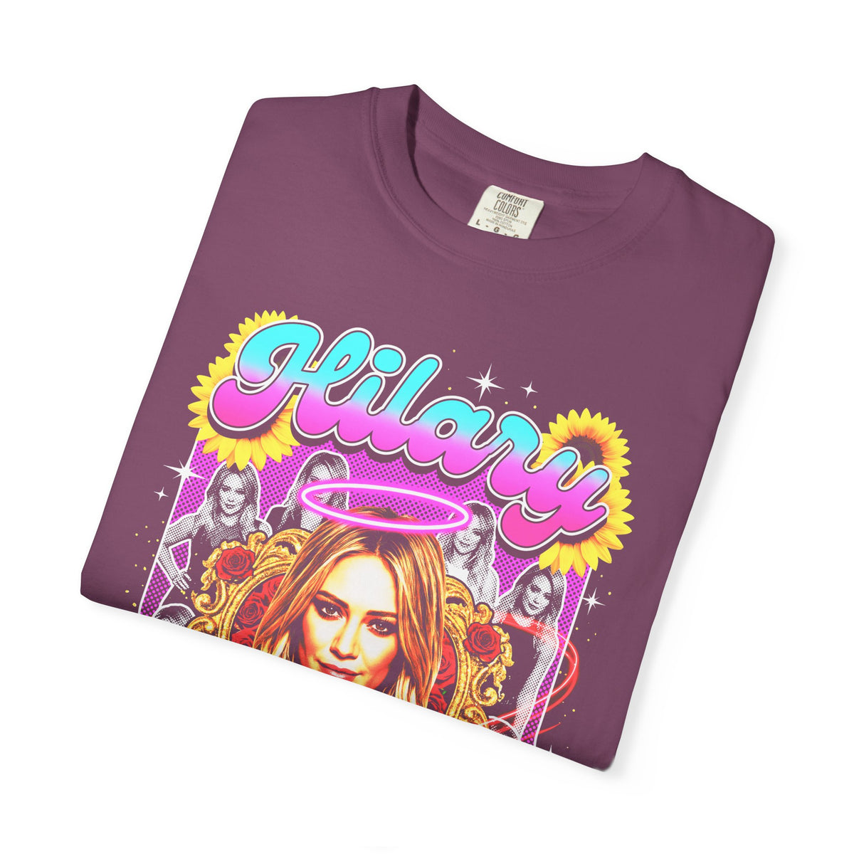 Hilary Duff Classic Tee | 90s Vintage | Pop Singer Gift