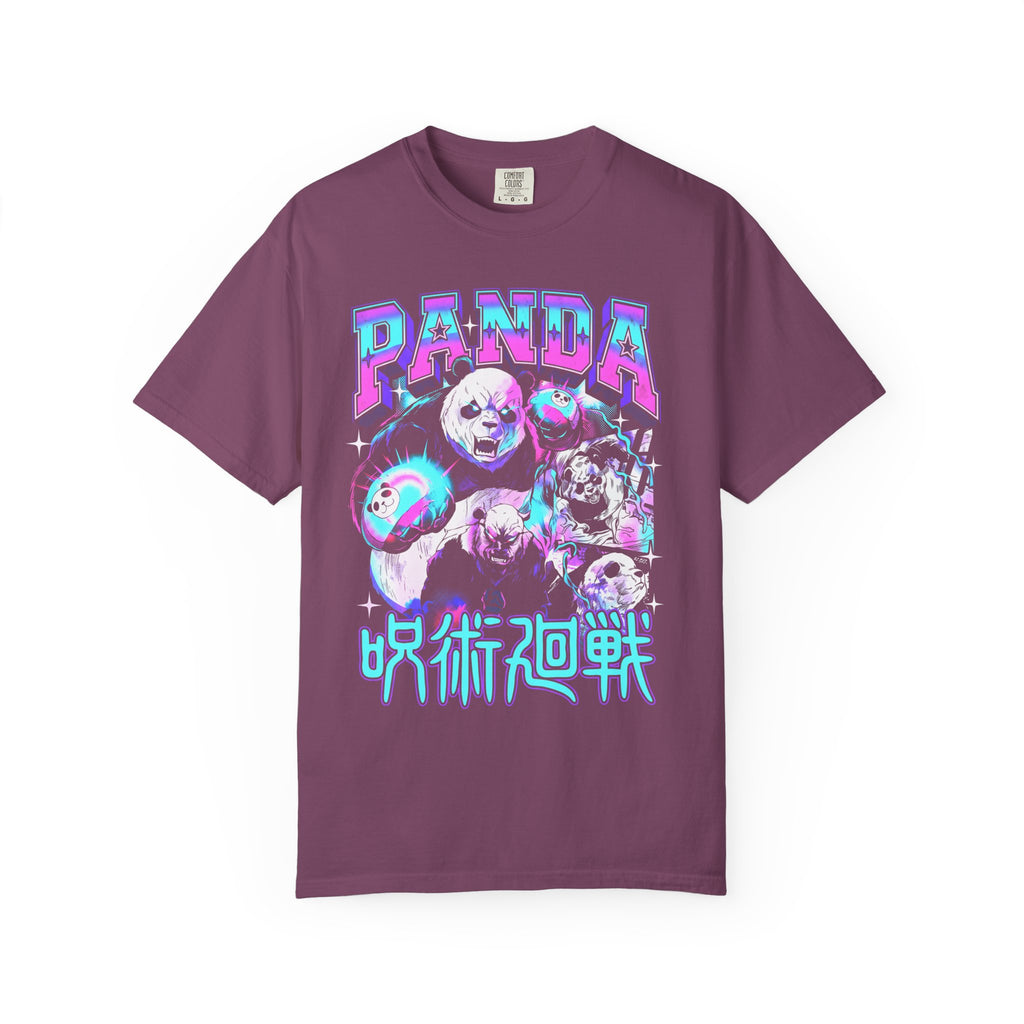 Panda Sorcerer Fighter Classic Tee | Japanese Anime | Magic Gift