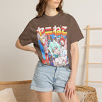 Neko Alley Squad Classic Tee | Anime Cat Girl | Retro Graphic