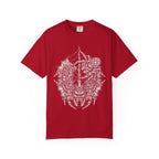 Gothic Spider Web Classic Tee | Stipple Art | Black White