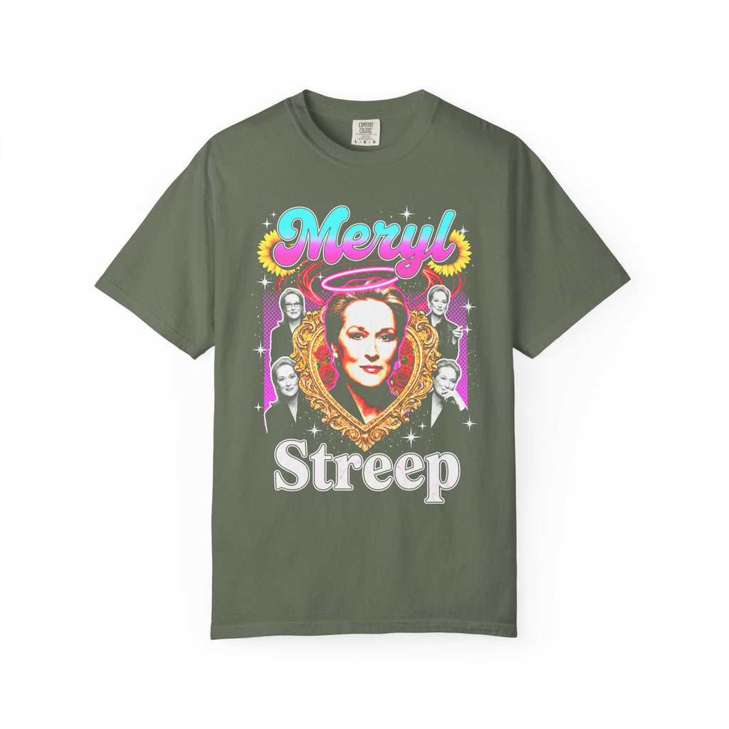 Meryl Streep Classic Tee | 90s Vintage | Actress Gift