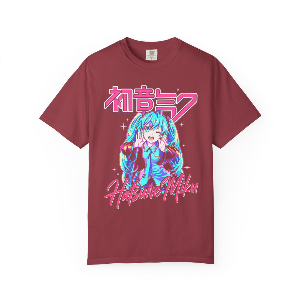 Teal Twin Tail Virtual Singer Classic Tee | Kawaii Anime Pop