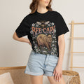 Bee Capy Classic Tee | Capybara Bumblebee | Floral Nature
