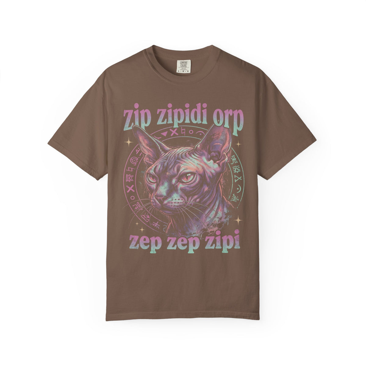 Sphynx Alien Cat Classic Tee | Cosmic Esoteric | Vintage