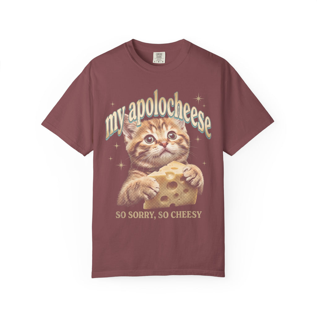 My Apolocheese Cat Classic Tee | Cute Swiss Cheese | Retro Pun