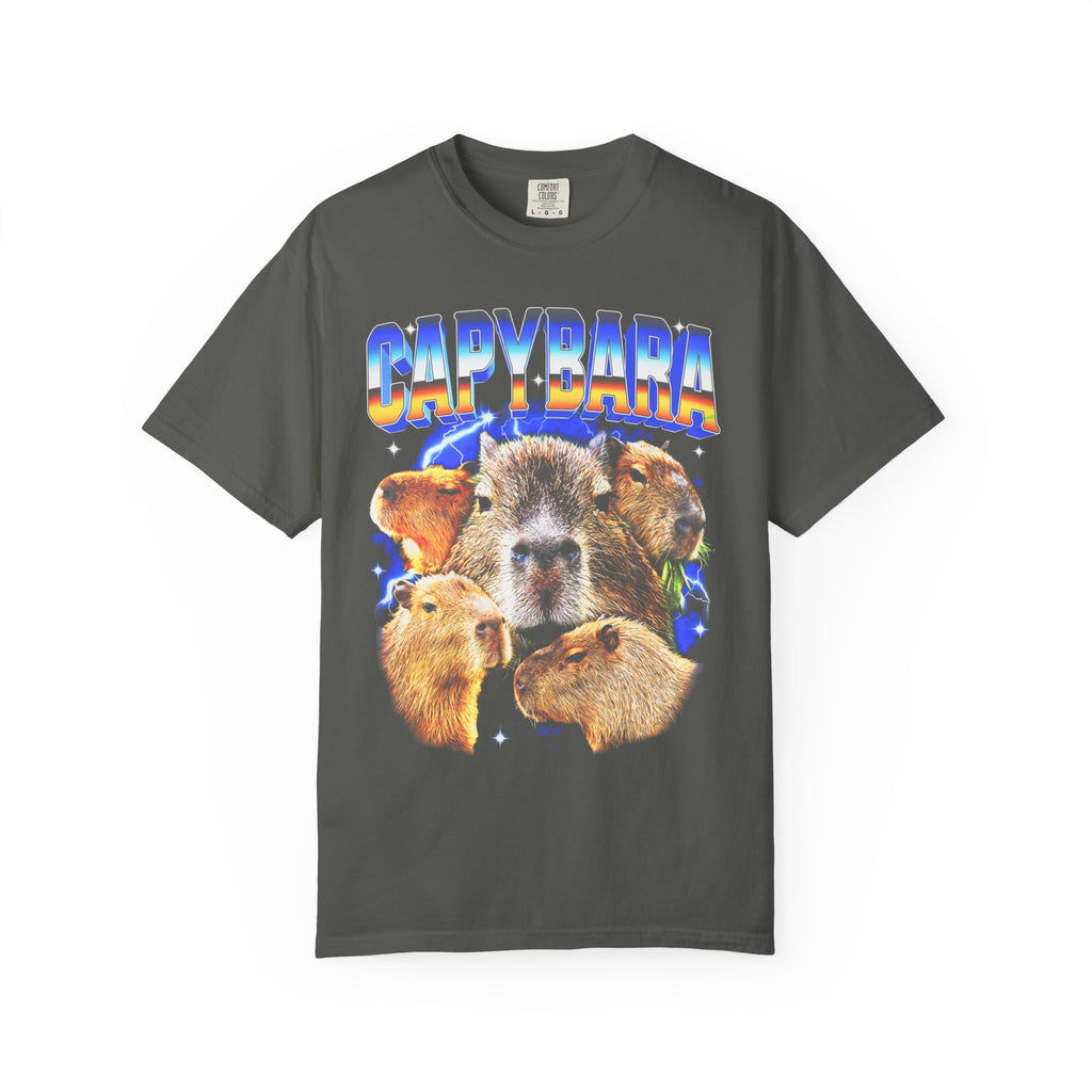 Capybara Lightning Classic Tee | 90s Retro | Animal Gift