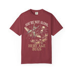 You're Not Alone Here Are Bugs Classic Tee | Entomology Goth