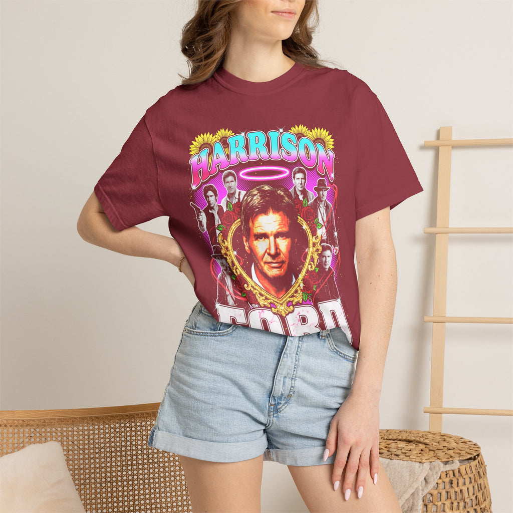 Harrison Ford Classic Tee | 90s Vintage | Movie Gift