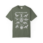 Bat Species Guide Classic Tee | Wildlife Mammals | Animal Chart