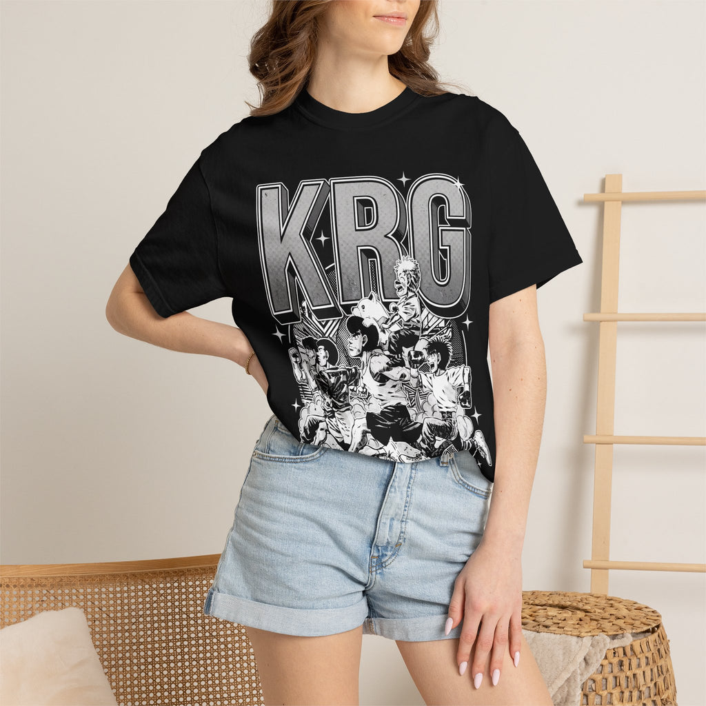 Retro Boxing Fighter T-Shirt - 90s Vintage Anime Graphic Tee